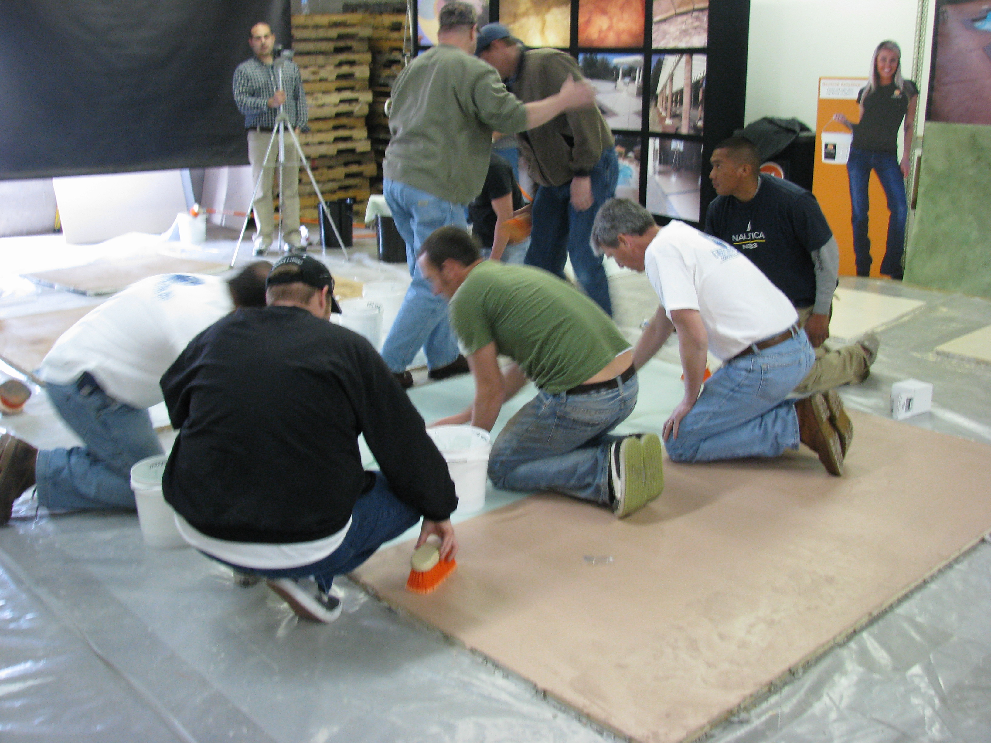 concrete stain training class